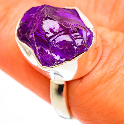 Amethyst Rings handcrafted by Ana Silver Co - RING113067