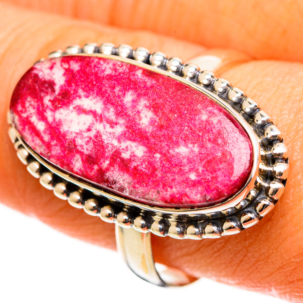 Thulite Rings handcrafted by Ana Silver Co - RING113093