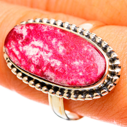 Thulite Rings handcrafted by Ana Silver Co - RING113093