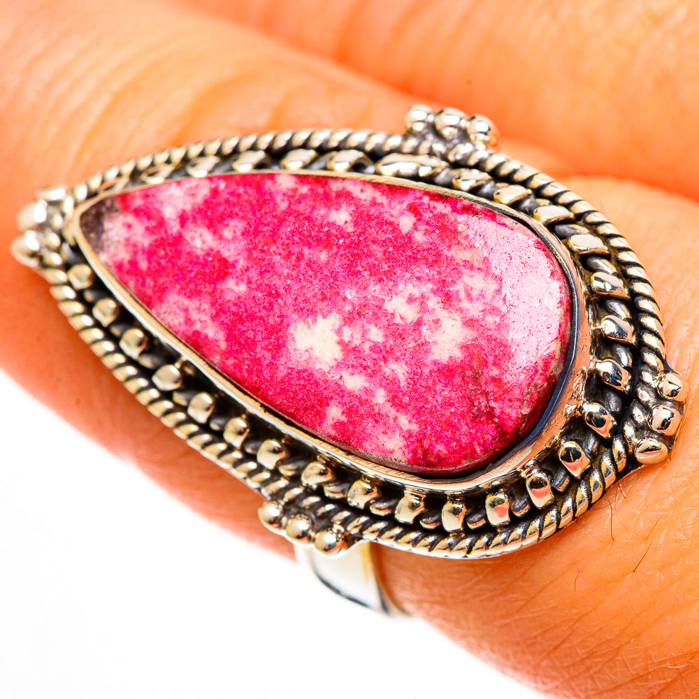 Thulite Rings handcrafted by Ana Silver Co - RING113095