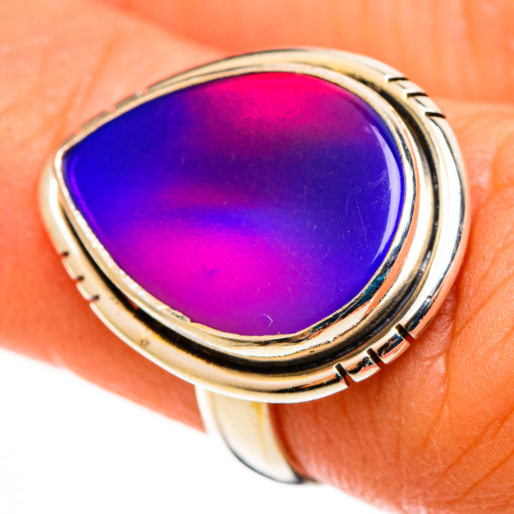 Aura Opal Rings handcrafted by Ana Silver Co - RING113099