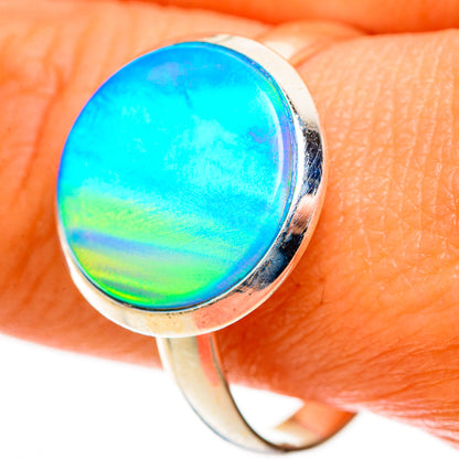 Aura Opal Rings handcrafted by Ana Silver Co - RING113139