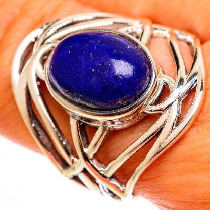 Lapis Lazuli Rings handcrafted by Ana Silver Co - RING113141