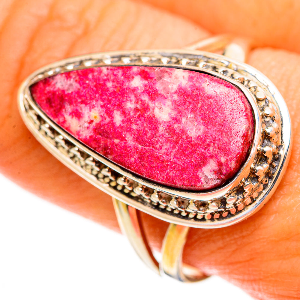 Thulite Rings handcrafted by Ana Silver Co - RING113176