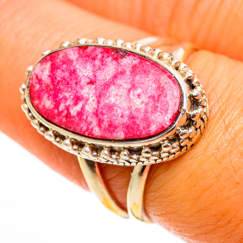Thulite Rings handcrafted by Ana Silver Co - RING113177