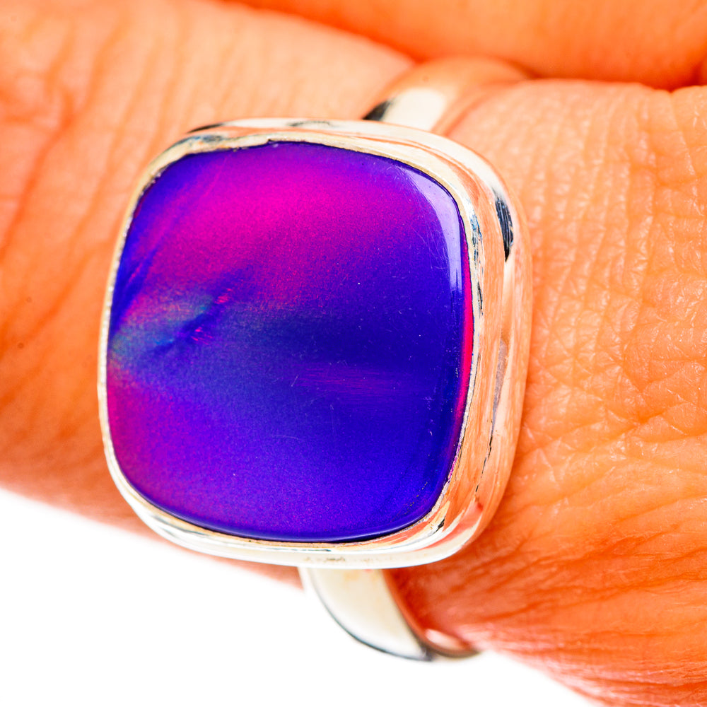 Aura Opal Rings handcrafted by Ana Silver Co - RING113178