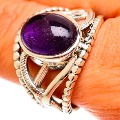 Amethyst Rings handcrafted by Ana Silver Co - RING113180