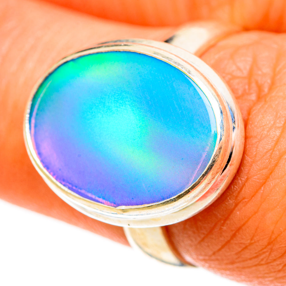 Aura Opal Rings handcrafted by Ana Silver Co - RING113189