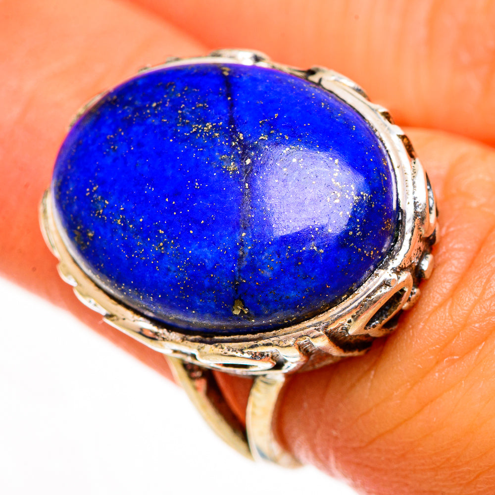 Lapis Lazuli Rings handcrafted by Ana Silver Co - RING113192