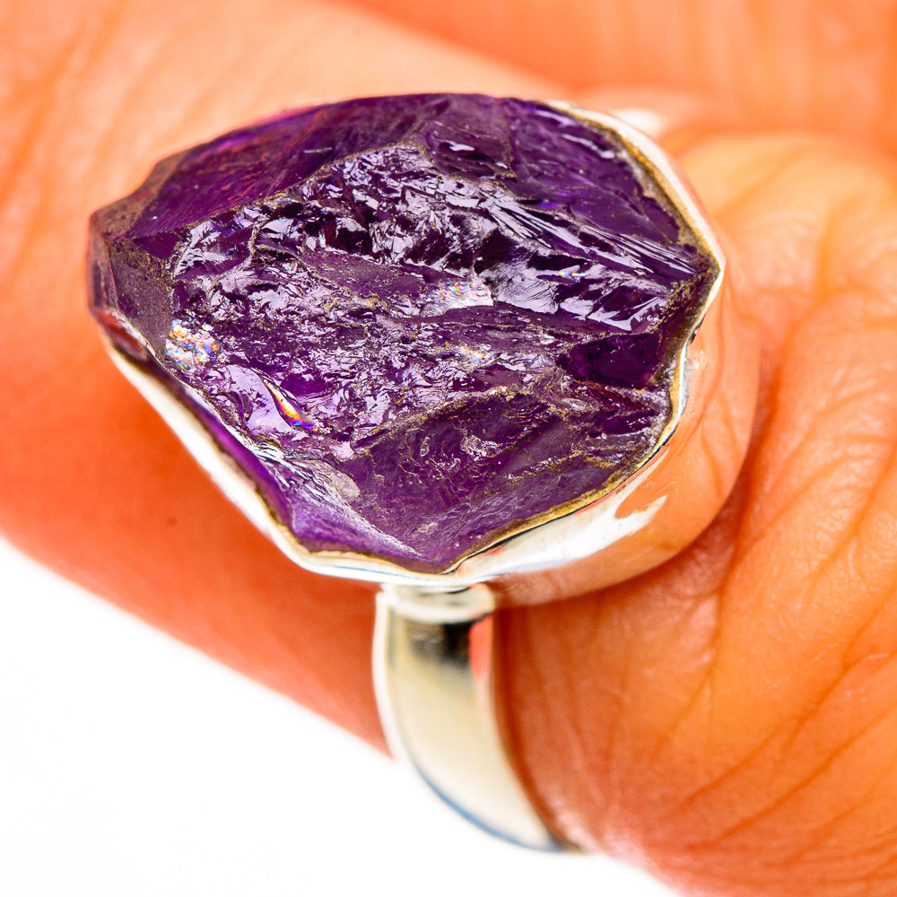 Amethyst Rings handcrafted by Ana Silver Co - RING113200