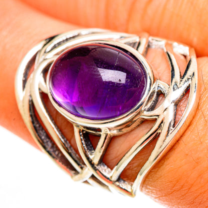 Amethyst Rings handcrafted by Ana Silver Co - RING113201