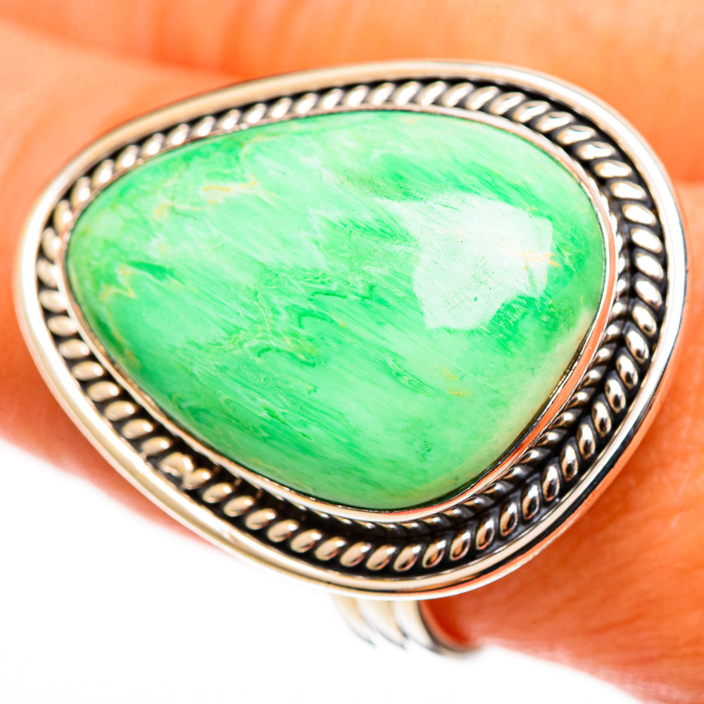 Amazonite Rings handcrafted by Ana Silver Co - RING113217