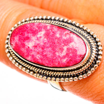 Thulite Rings handcrafted by Ana Silver Co - RING113228
