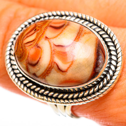 Mookaite Rings handcrafted by Ana Silver Co - RING113257