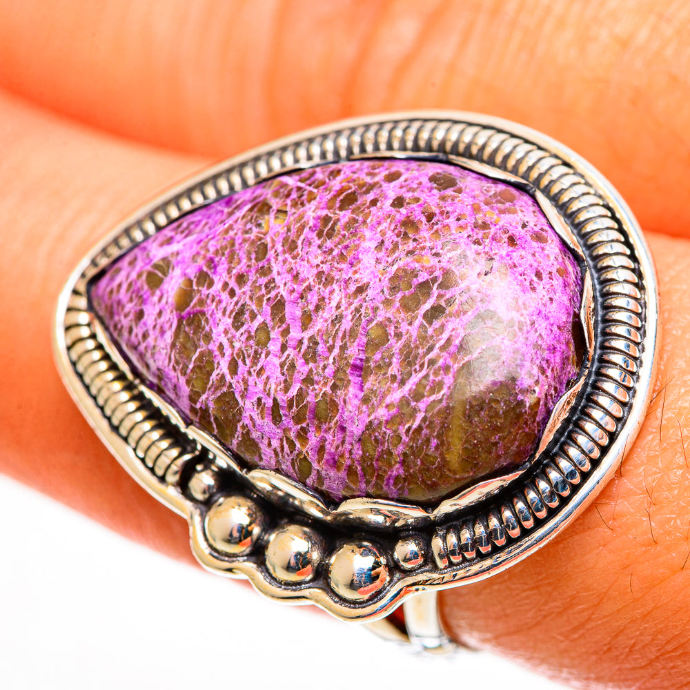 Stichtite Rings handcrafted by Ana Silver Co - RING113264