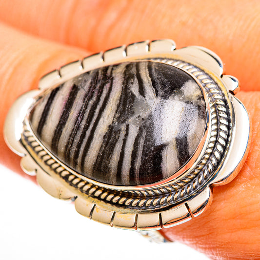 Pinolith Jasper Rings handcrafted by Ana Silver Co - RING113268
