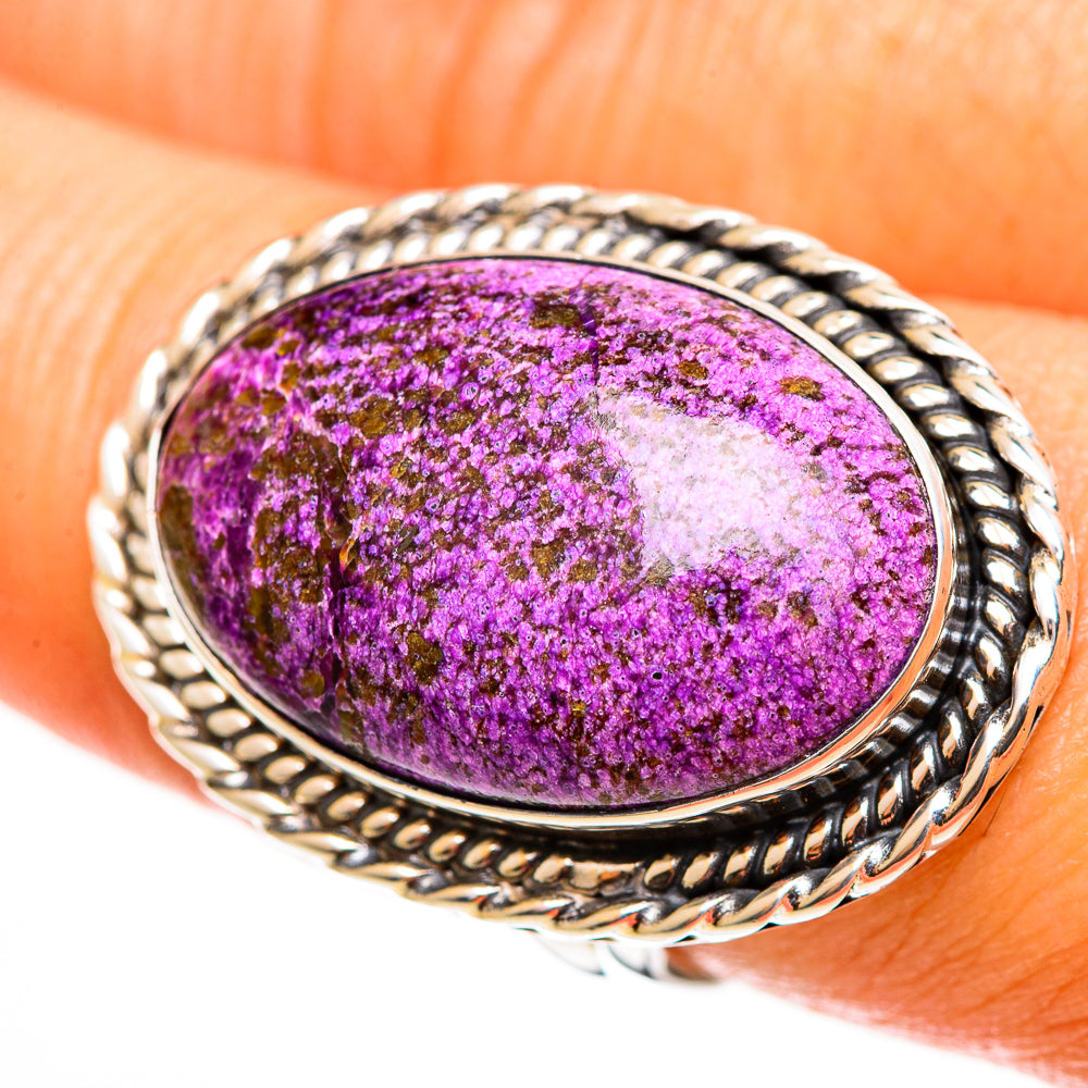 Stichtite Rings handcrafted by Ana Silver Co - RING113297