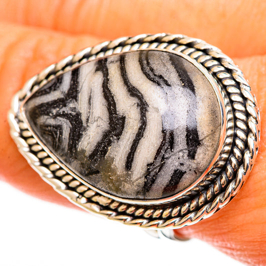 Pinolith Jasper Rings handcrafted by Ana Silver Co - RING113301