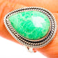 Chrysoprase Rings handcrafted by Ana Silver Co - RING113307
