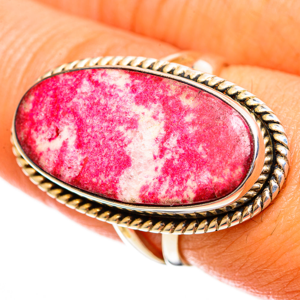 Thulite Rings handcrafted by Ana Silver Co - RING113316