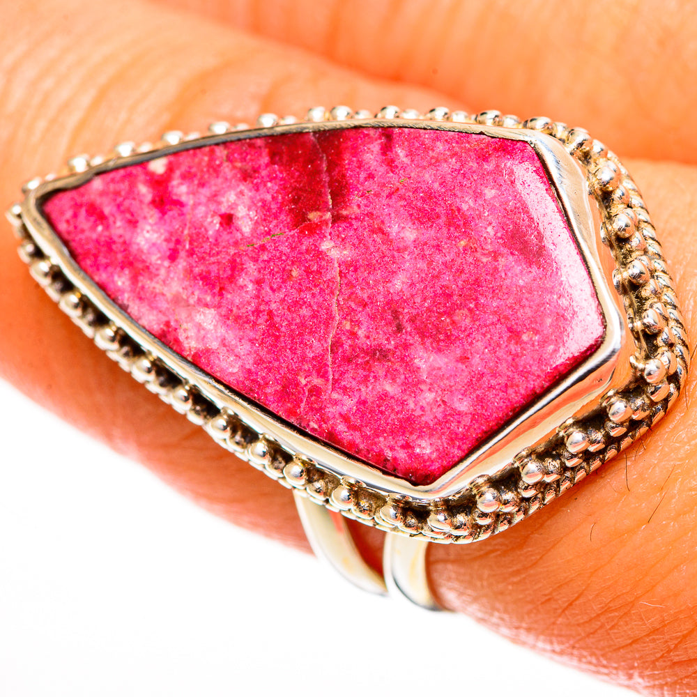 Thulite Rings handcrafted by Ana Silver Co - RING113317