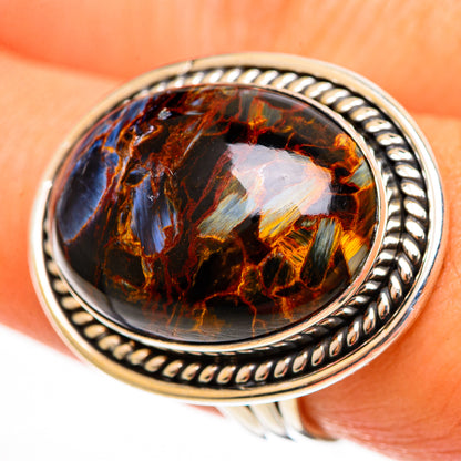 Pietersite Rings handcrafted by Ana Silver Co - RING113322