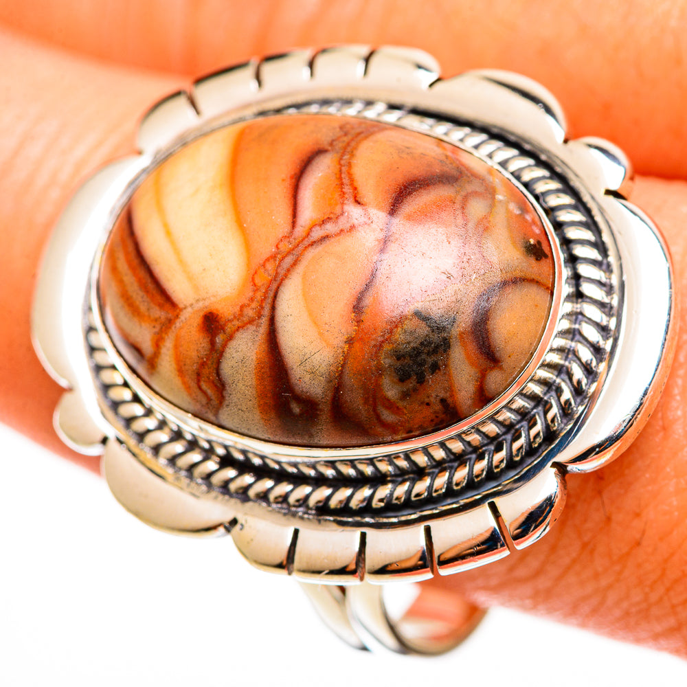 Imperial Jasper Rings handcrafted by Ana Silver Co - RING113348