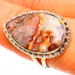 Crazy Lace Agate Rings handcrafted by Ana Silver Co - RING113349