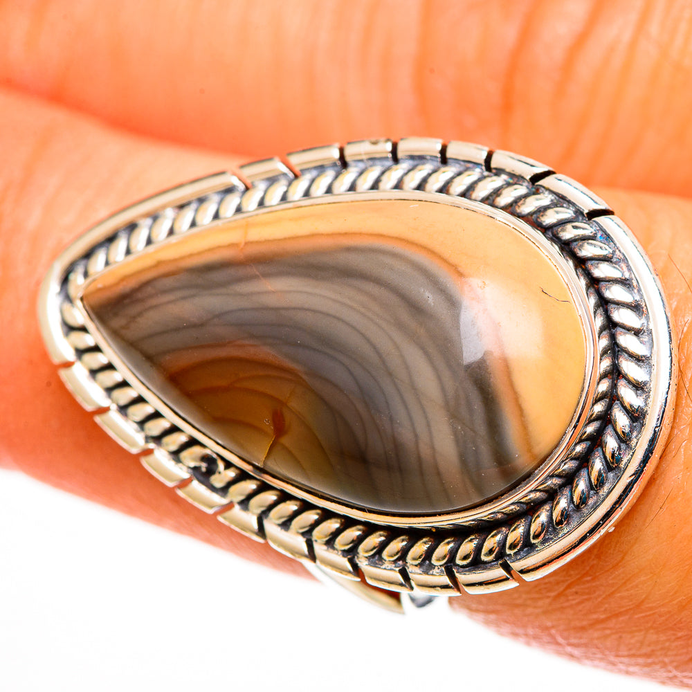 Imperial Jasper Rings handcrafted by Ana Silver Co - RING113350