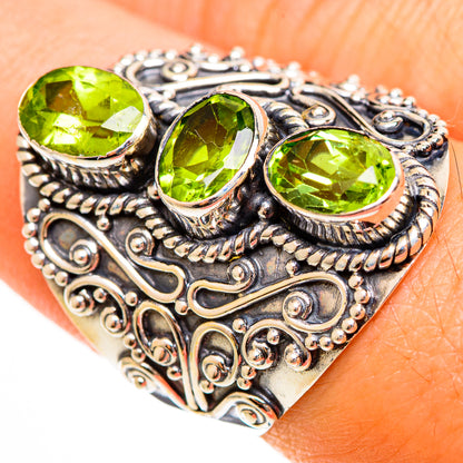 Peridot Rings handcrafted by Ana Silver Co - RING113357