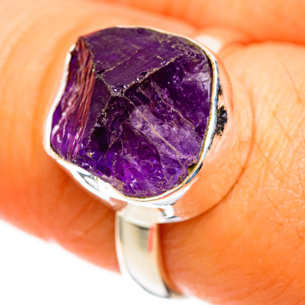 Amethyst Rings handcrafted by Ana Silver Co - RING113363