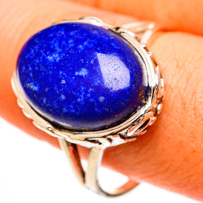 Lapis Lazuli Rings handcrafted by Ana Silver Co - RING113375