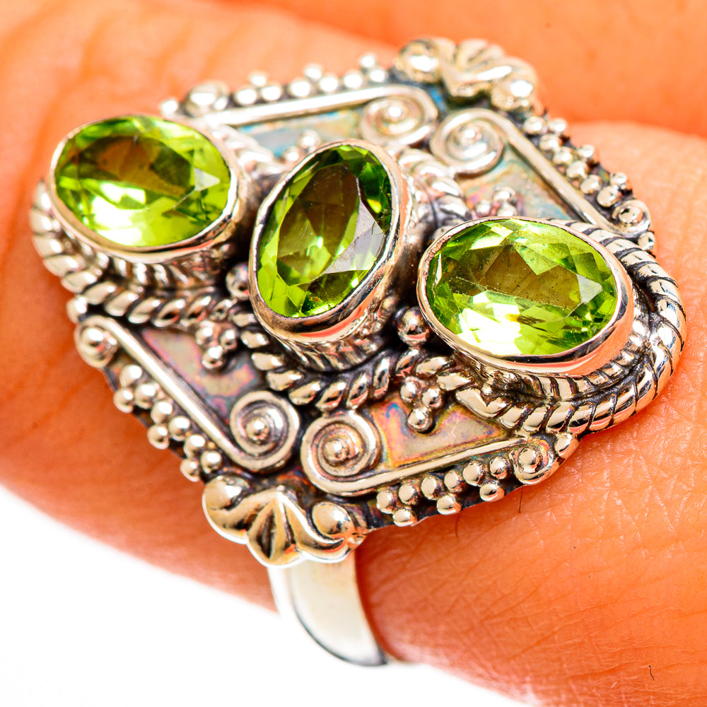 Peridot Rings handcrafted by Ana Silver Co - RING113380