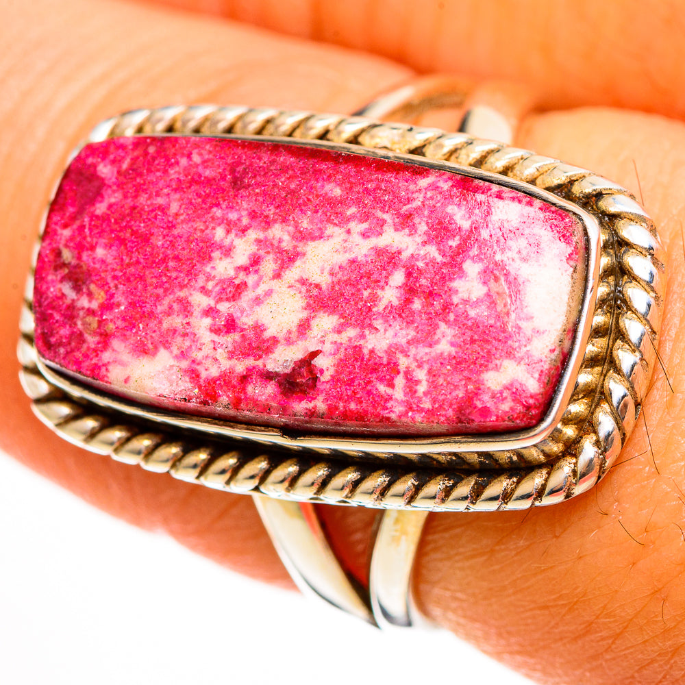 Thulite Rings handcrafted by Ana Silver Co - RING113384