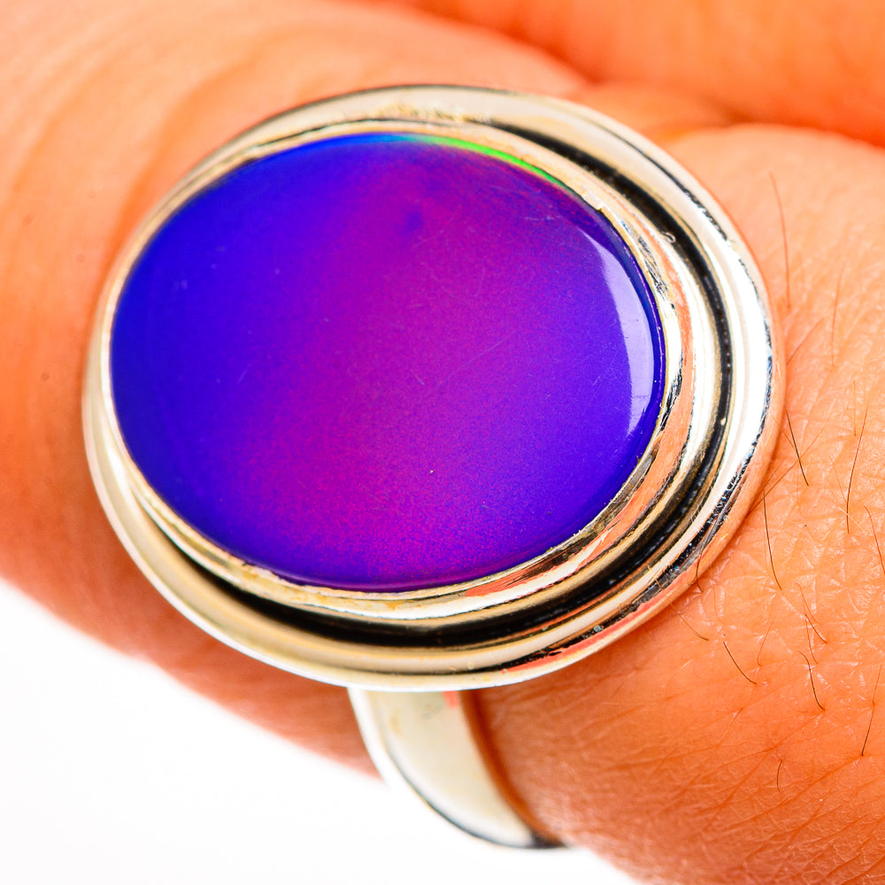 Aura Opal Rings handcrafted by Ana Silver Co - RING113388