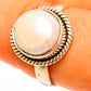 Cultured Pearl Rings handcrafted by Ana Silver Co - RING113391
