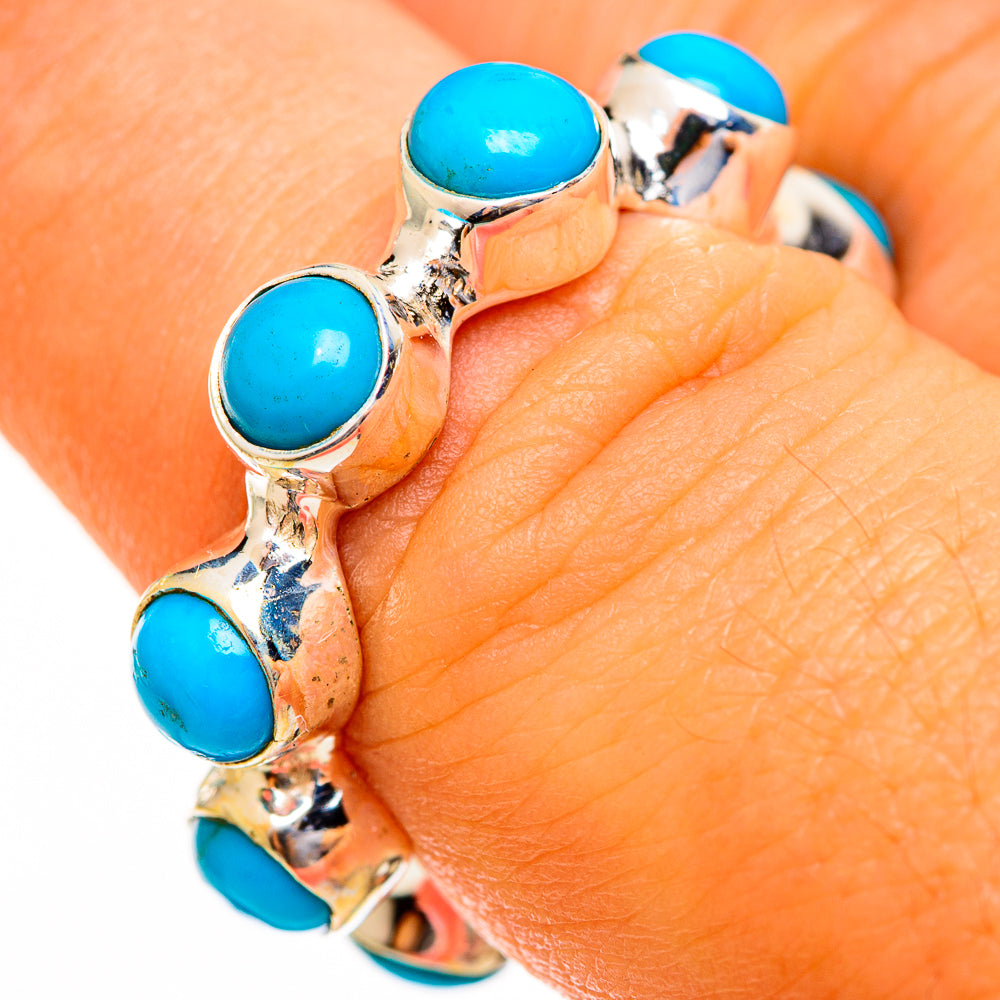 Chrysocolla Rings handcrafted by Ana Silver Co - RING113399