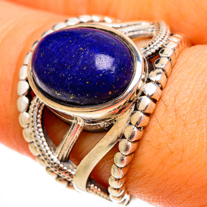 Lapis Lazuli Rings handcrafted by Ana Silver Co - RING113400