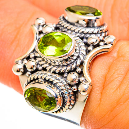 Peridot Rings handcrafted by Ana Silver Co - RING113404