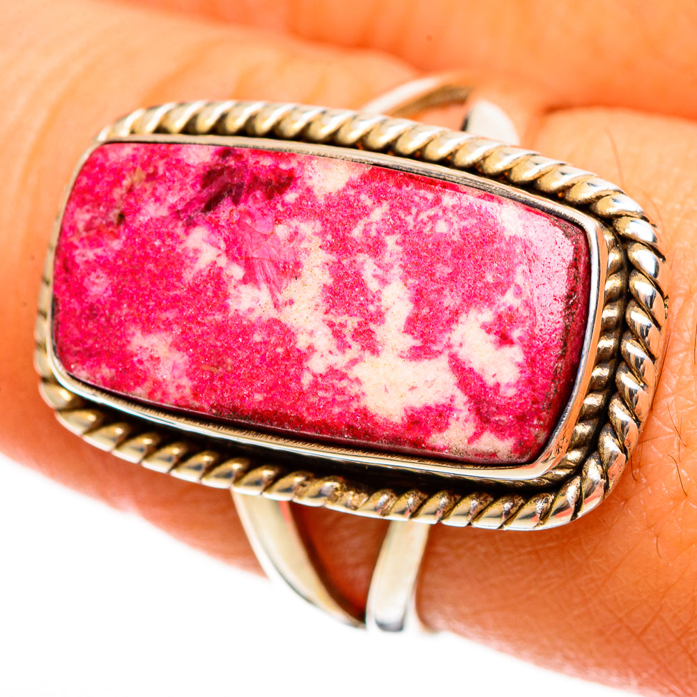 Thulite Rings handcrafted by Ana Silver Co - RING113411