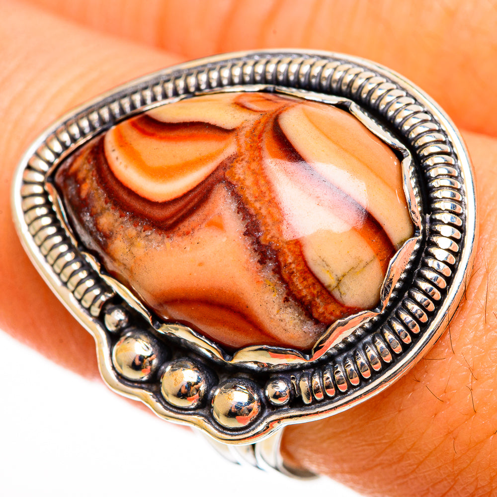 Imperial Jasper Rings handcrafted by Ana Silver Co - RING113433