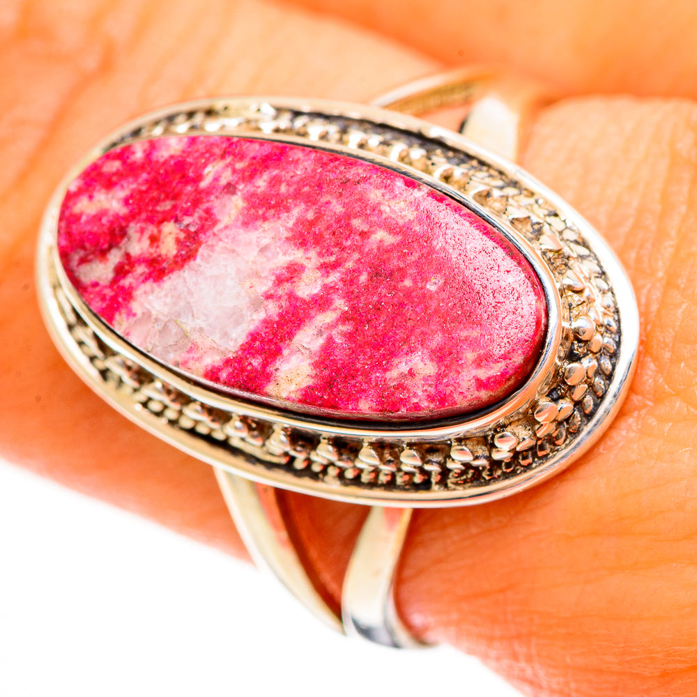 Thulite Rings handcrafted by Ana Silver Co - RING113434