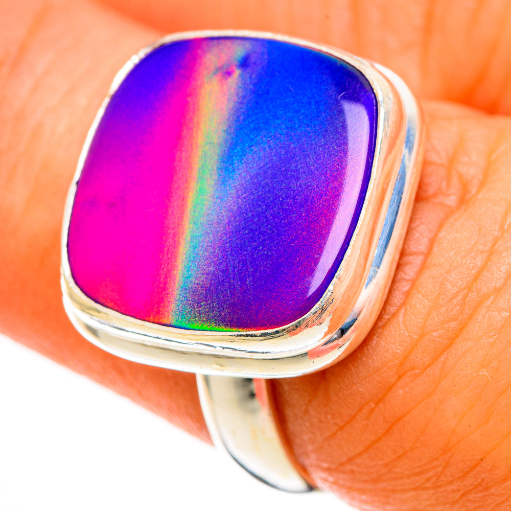 Aura Opal Rings handcrafted by Ana Silver Co - RING113439