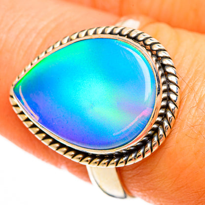 Aura Opal Rings handcrafted by Ana Silver Co - RING113446