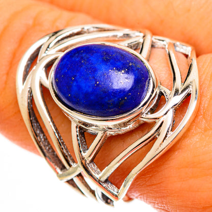 Lapis Lazuli Rings handcrafted by Ana Silver Co - RING113496
