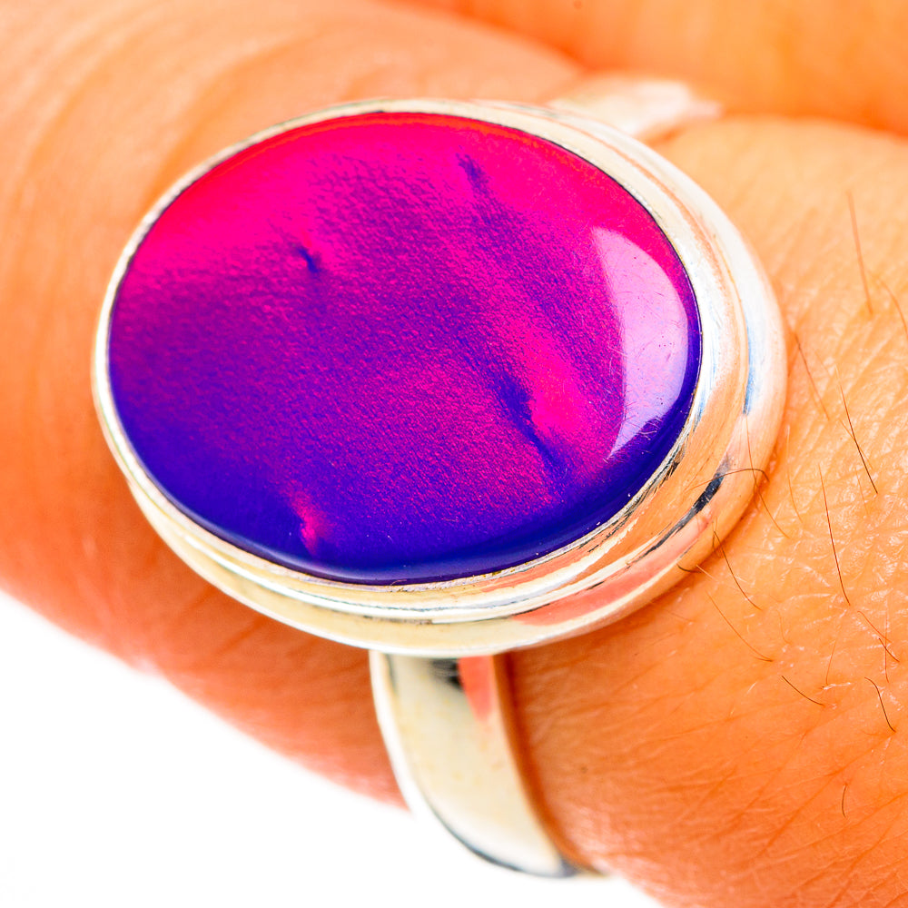 Aura Opal Rings handcrafted by Ana Silver Co - RING113505