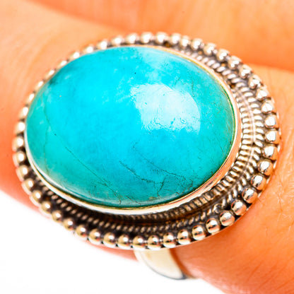 Amazonite Rings handcrafted by Ana Silver Co - RING113511