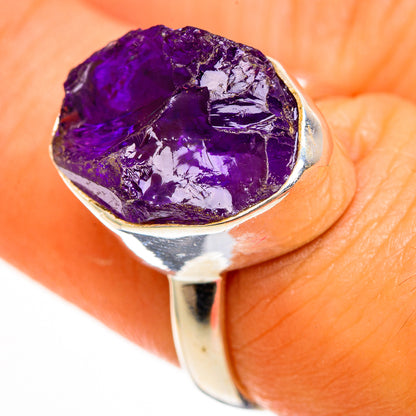 Amethyst Rings handcrafted by Ana Silver Co - RING113522