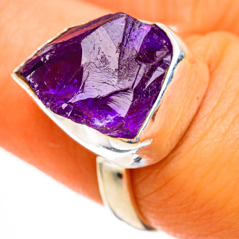 Amethyst Rings handcrafted by Ana Silver Co - RING113542