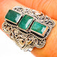 Emerald Rings handcrafted by Ana Silver Co - RING113561